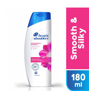 Men's Soaps & Shampoo - Head & Shoulders Smooth & Silky Anti Dandruff Shampoo 340 ml