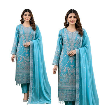 Women Dress - Premium Embroidered Dress -5