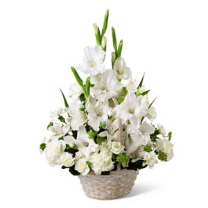 Deshi Floral Assortment: A Basket of Mixed Flowers