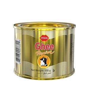 Pran Premium Ghee 100 gm: Experience Culinary Excellence in Every Dollop - Pure, Aromatic, and Perfectly Crafted for a Taste that Resonates Tradition!