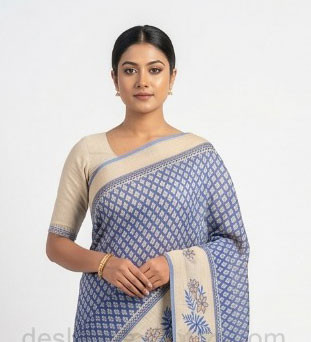 Tangail Cotton Sharee For Women-03