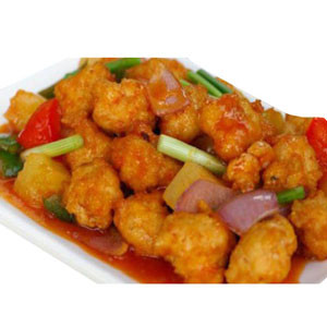 Chinese Food: Fried Prawns Balls From -"Xenial"