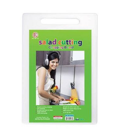 Salad Cutting Board - White