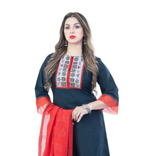 Kameez Only -  Black Color Kamiz for Women’s