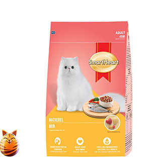 Cat Food -  SmartHeart Cat Food Mackerel 1.2 kg