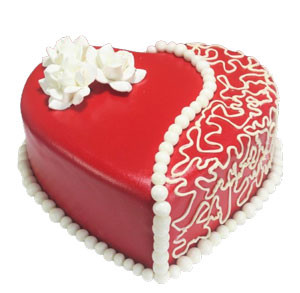 humi's Hot Cake Specialty: Heart-Shaped Vanilla Elegance