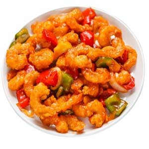 Sweet & Sour Prawn From "Hakka Dhaka"