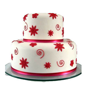 Swiss Bakery's Signature: Vanilla Round 2-Layer Cake