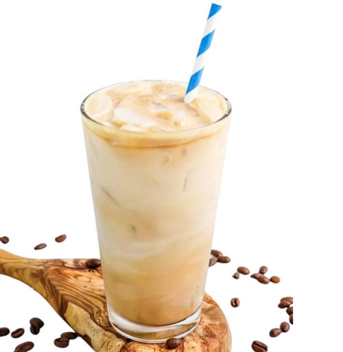 Iced Vanilla Latte From The Coffee Lounge