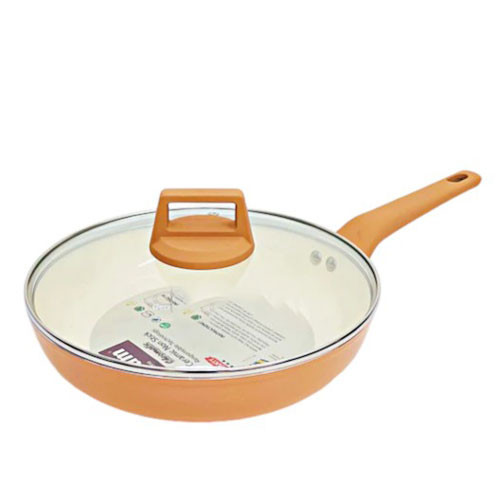 Frying Pans - 26 cm Kiam Die Casting Non-stick Fry Pan with Lid