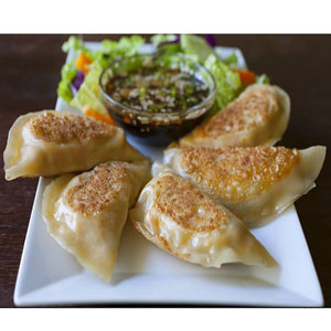 Korean Food:  Kimchi dumpling -4Pcs From "Goong the Castle"