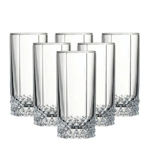 Household -  Dining  - Heavy Water Glass Set 6 Piece