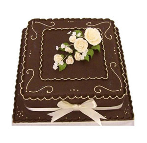 Chocolate Bliss: Treat Yourself to Our Square Cake by Well Food