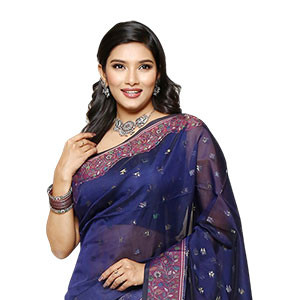 Women’s Half Silk Boutique Sharee-01