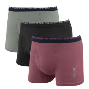 Mens Solid Colour Boxer Shorts Bundle