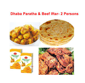 Dhaba Paratha & Beef Iftar -  2 Persons