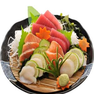 Japanese Food: Sashimi Moriawase  (Medium)  - Ichi Restaurant