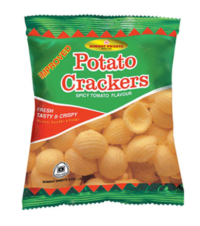 Bombay Sweets Potato Crackers- 25gm (4pcs)