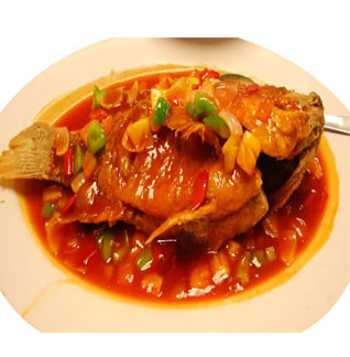 ChineseFood:  Sizzling Fish -"Kabab Palace"
