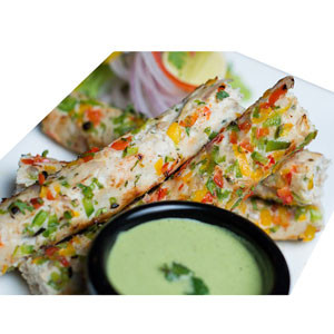 Indian Food: Chicken Gelafi from Dhaba Banani