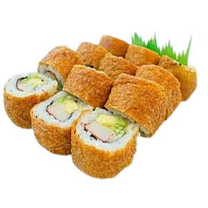 Japanese Food: Inari Cali Roll From -  Sushi Samurai