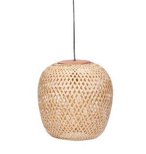 Lamp  -  Bamboo Fibre Hanging Lamp