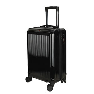 Travello Royal Zipper Luggage 20" Black
