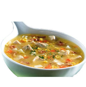 CHICKEN CORN SOUP From Sung Garden