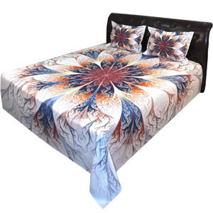 Digital Elegance: Exquisite Printed Bed Sheet Collection