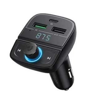 Ugreen Car Charger With FM Modulator PD 2x Us