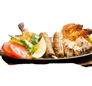 Round Kebab Mix Plater from Woondaal King Kebab -  Sylhet
