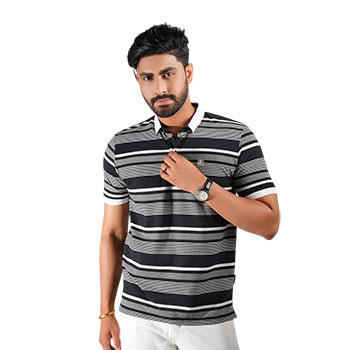 Cotton polo Shirt For Men -09