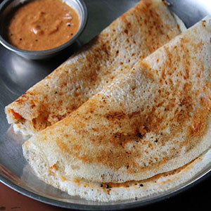 Indian Food: Special Mysore Sada Dosa From "Sajna"
