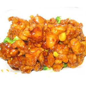 Chinese Food:  Orange Beef From -"New Cathay"