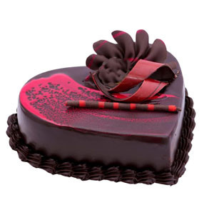 Shumi's Signature Heart-Shaped Chocolate Cake Delight