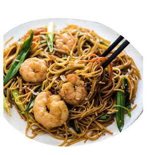 Prawn Chowmein From Abacus