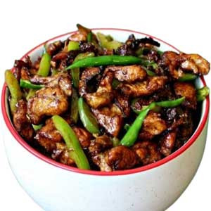 Chinese Food-  CHICKEN CHILLI DRY from - Sung Garden