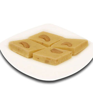 Kaju Barfi -  2.2 LB  from "Khazana Mithai"
