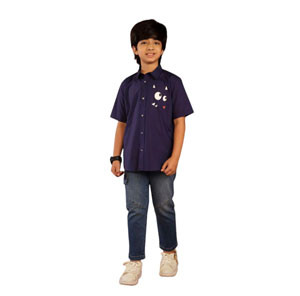 Kids Casual Shirts -  Boy's Woven Casual Shirts