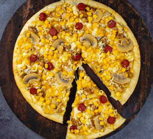 Mac & Cheese Pizza From Pizzaburg