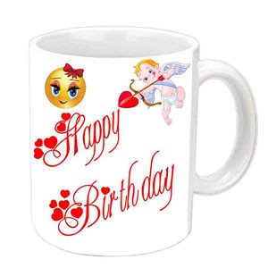 Birthday Cheer Delight: Personalized Celebration Mug