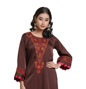 Ladies Kurti- Maroon