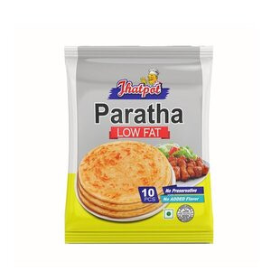 Jhatpot Paratha Low Fat 600 gm 10 pcs