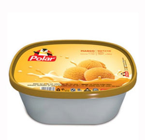 Fast Food - Polar Mango Ice Cream - 1 Ltr