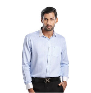 Formal Shirts - Stripe Men’s Formal Shirt - 11