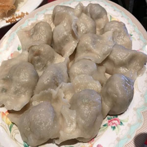 Korean Food:  Assorted dumpling -5 Pcs From "Goong the Castle"