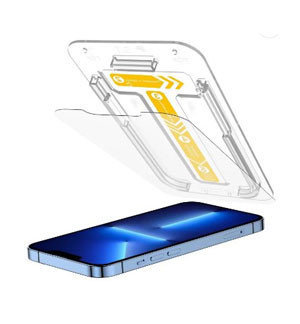 Mohave Full Clear Tempered Glass with Alignment Tool for iPhone 13 Pro Max
