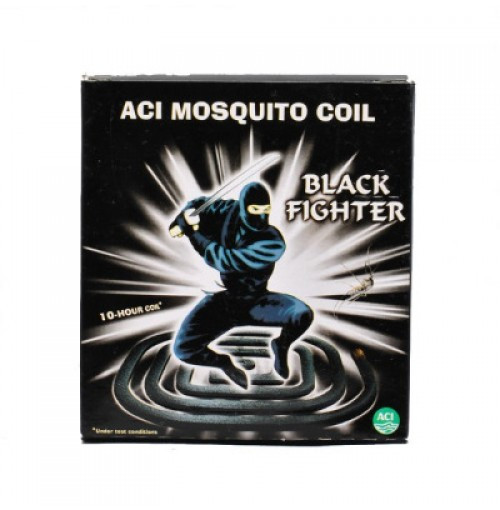 ACI Mosquito Coil Black Fighter -10Pcs