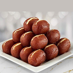 Cream Jamun -  1 KG  from "Khazana Mithai"