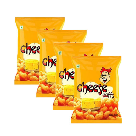 Groceries - Chips & Pretzels - Cheese Puff 14 gm - 4 Pcs